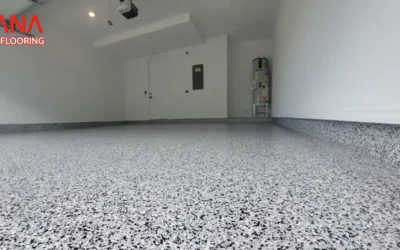 How to epoxy flake garage floor